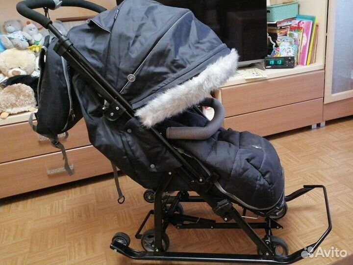 Санки коляска ника 7 5 новые