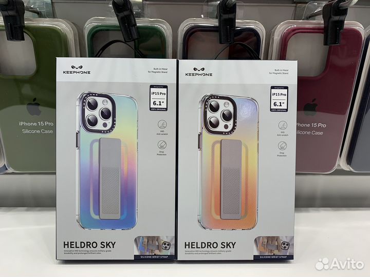 Чехол хамелеон для iPhone 15 Pro