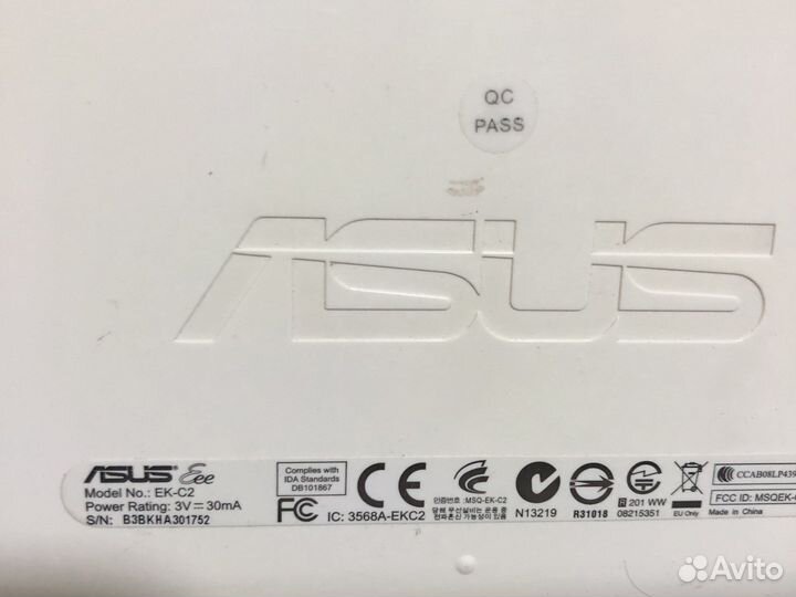 Клавиатура asus ek-с2,беспроводная