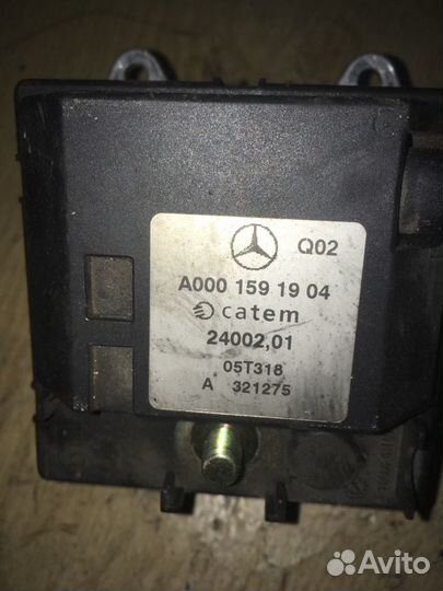 Нагреватель A0001591904 Mercedes W203, W211 2.2cdi
