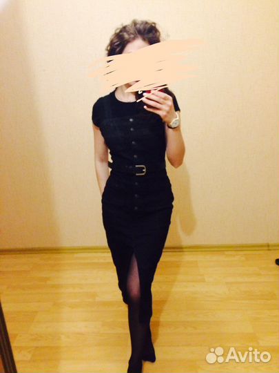 Джинсовый сарафан