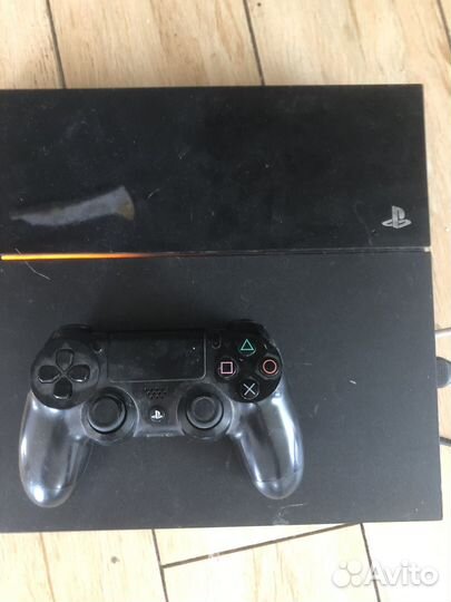 Игровая консоль ps4 fat