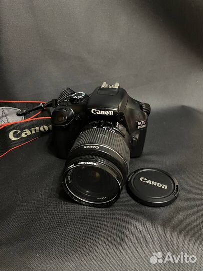Зеркальный фотоаппарат canon 1100d