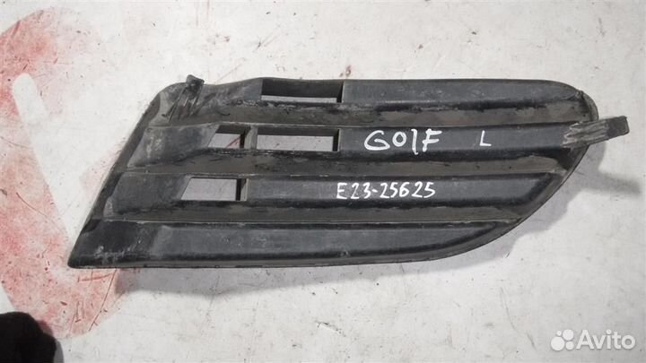 Решетка в бампер левая Volkswagen Golf Plus 2005