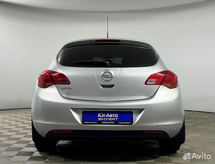 Opel Astra 1.6 AT, 2012, 194 700 км