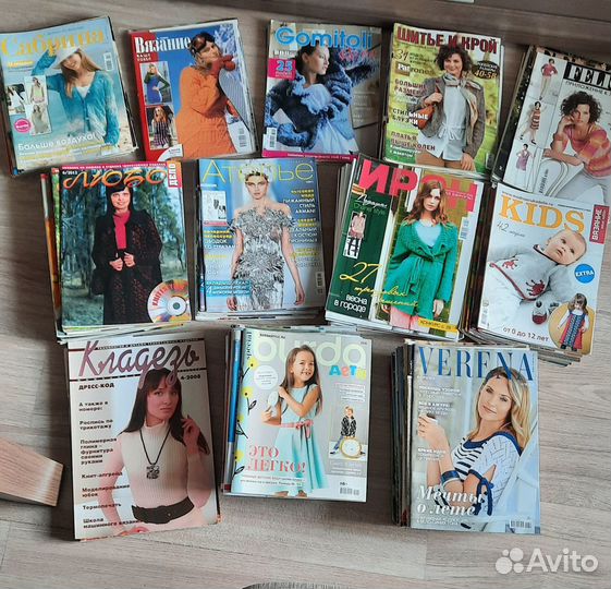 Журналы по шитью и вязанию