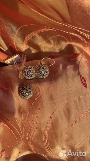 Серьги с подвеской