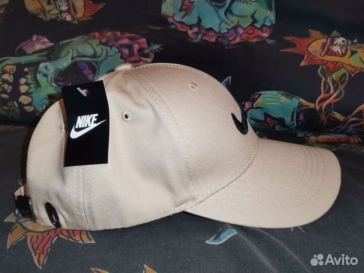 Кепка Бейсболка Nike найк мужская женская телесная