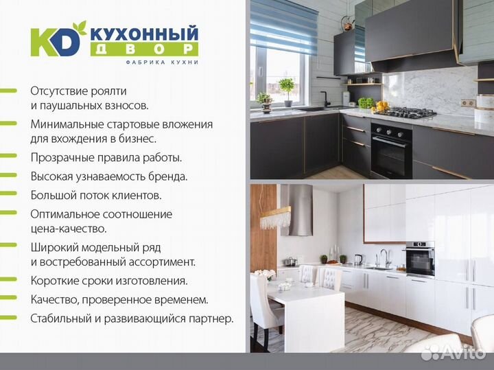Кухни на заказ. Готовый бизнес