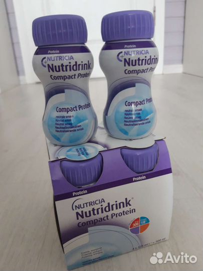 Смесь жидкая Nutridrink compact protein, 6 шт