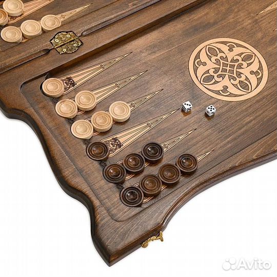 Нарды резные 