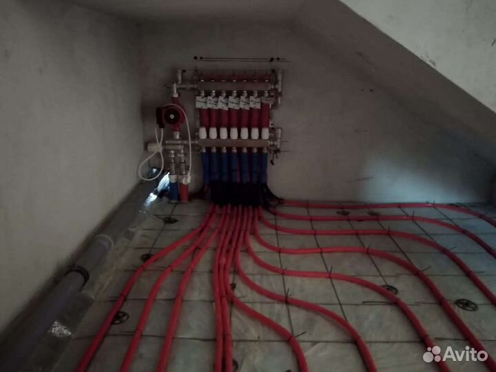 Теплый пол, отопление, водоснабжение