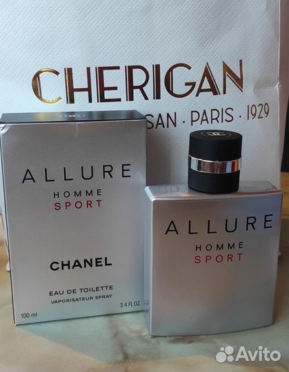 Chanel allure homme sport ост.90 оригинал