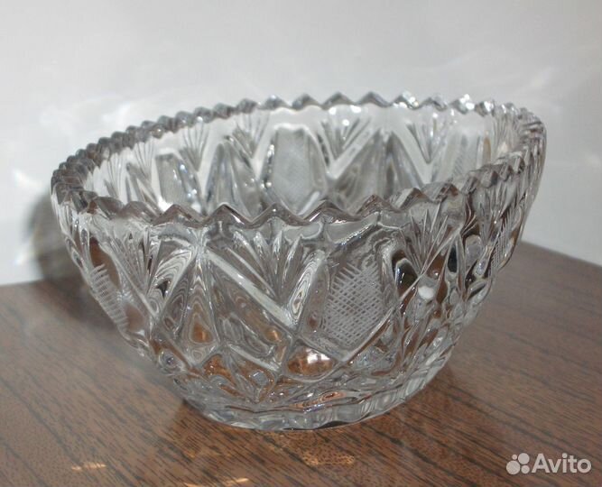 Салатница хрусталь СССР