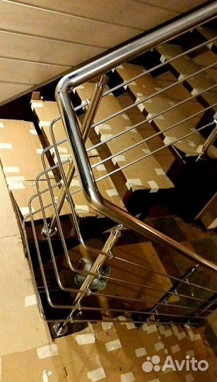 Перила для лестниц из нержавеющей стали