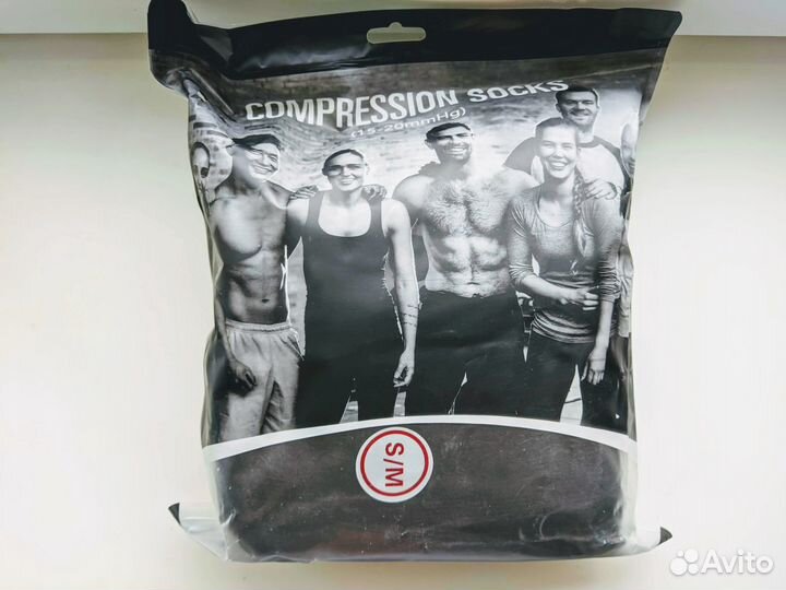 Носки компрессионные L/XL, S/M из США