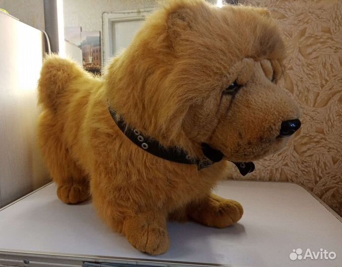 Игрушка мягкая Собака чау чау