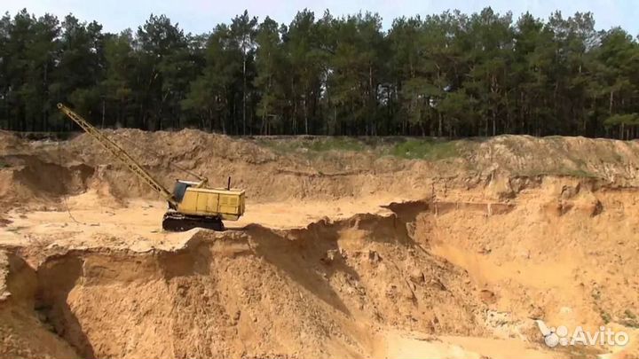 Песок доставка с карьера