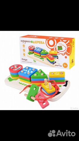 Развивающие игрушки сортер дерево