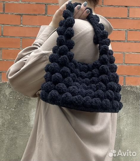 Сумка женская вязаная (ручная работа)