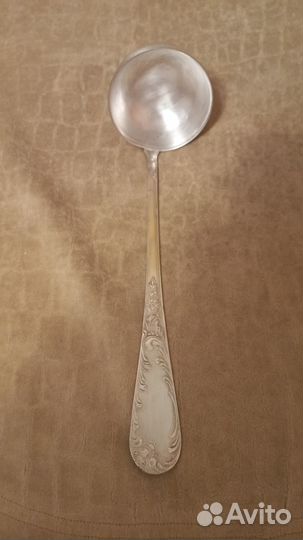 Поварежка, половник. Мельхиор. СССР