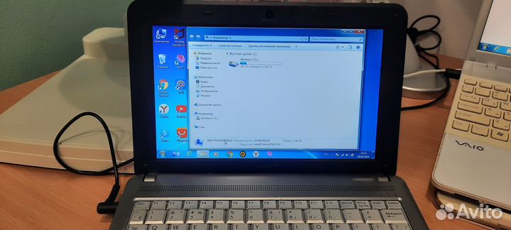 Нетбук sony vaio