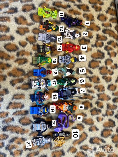 Lego minifigures marvel,ninjaga оригенал
