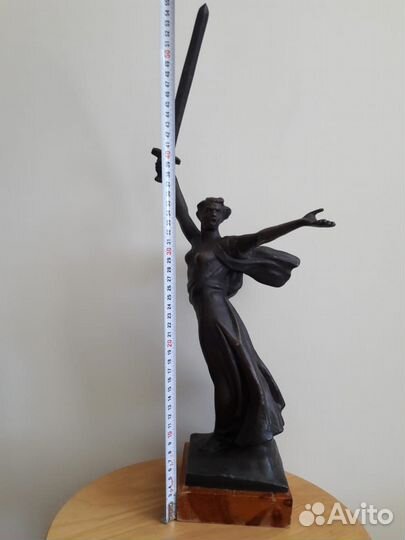 Большая статуэтка СССР родина-мать зовет 1970-х го