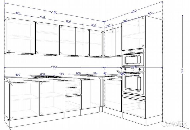 Кухонный гарнитур от производителя