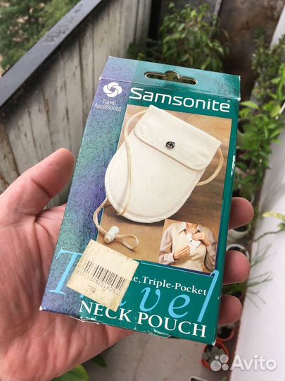 Нательный карман, Samsonite, туризм