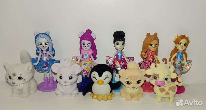 Игрушки из sweet box Enchantimals