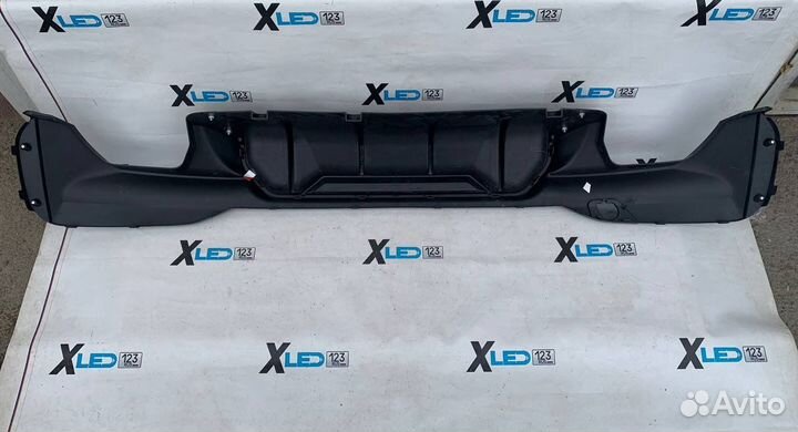 Диффузор заднего бампера BMW G30 M5 Competition