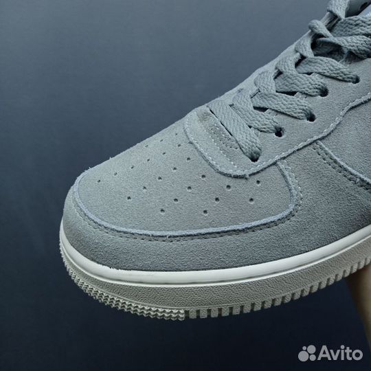 Кроссовки Air Force 1 Low «light smoke grey»