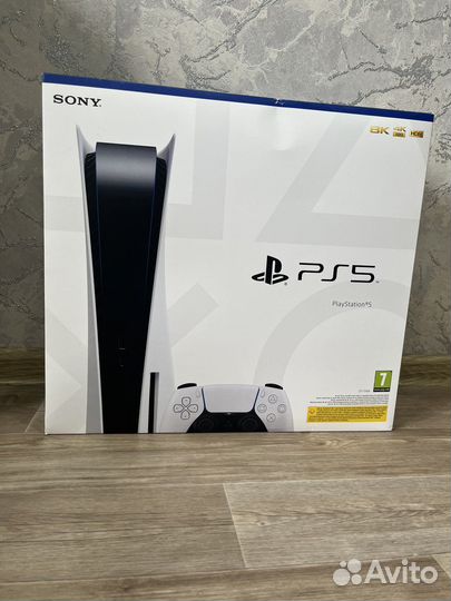 Sony playstation 5 ps5 с дисководом 2 джойстика