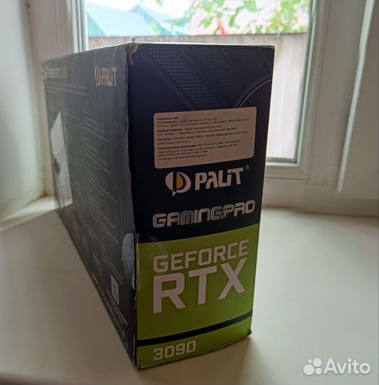 Видеокарта Palit RTX 3090 Gaming Pro 24 GB