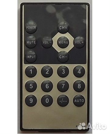Пульт KR-04A для портативных телевизоров