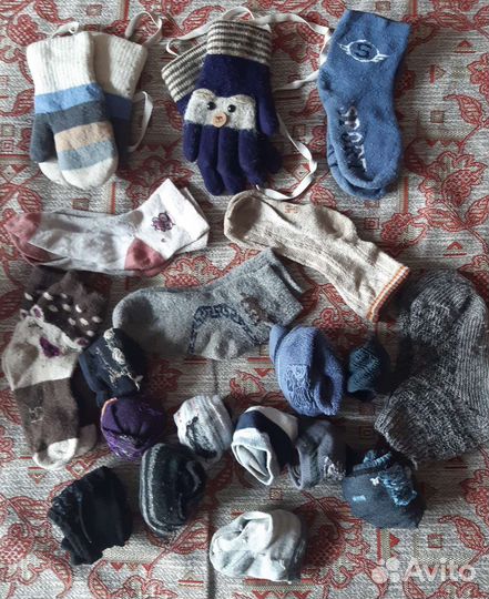 Перчатки, варежки, носочки