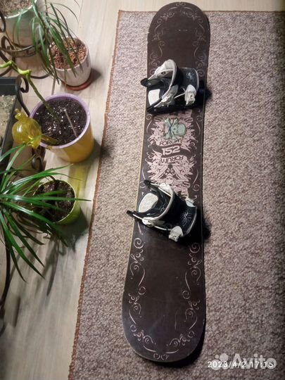 Сноуборд + крепления