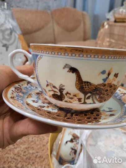 Чашка с блюдцем. Чайный сервиз