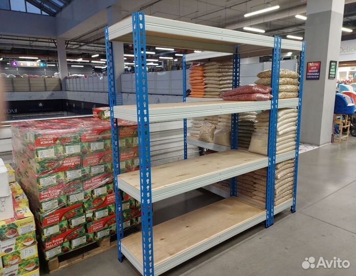 Стеллажи металлические для склада
