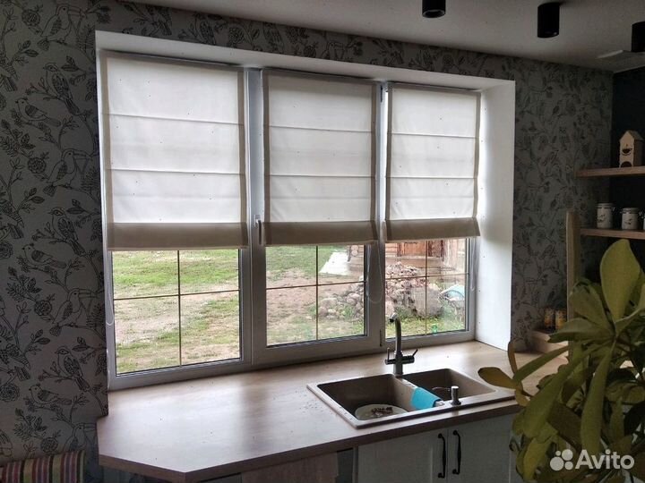 Римские шторы с неубиваемой фурнитурой