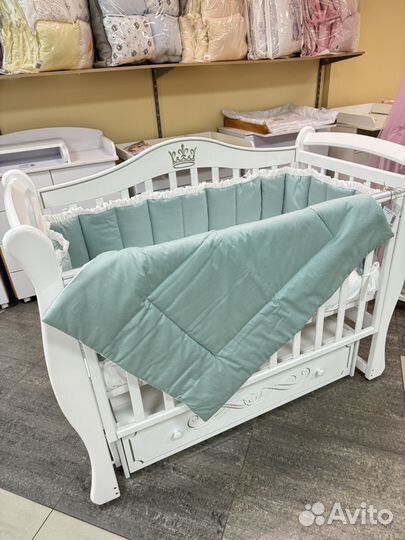 Комплект постельного белья в детскую кроватку