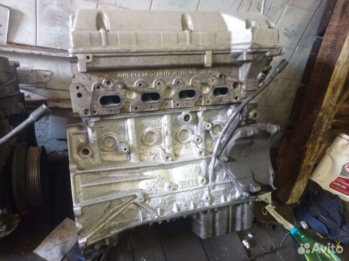 Двигатель mercedes w208