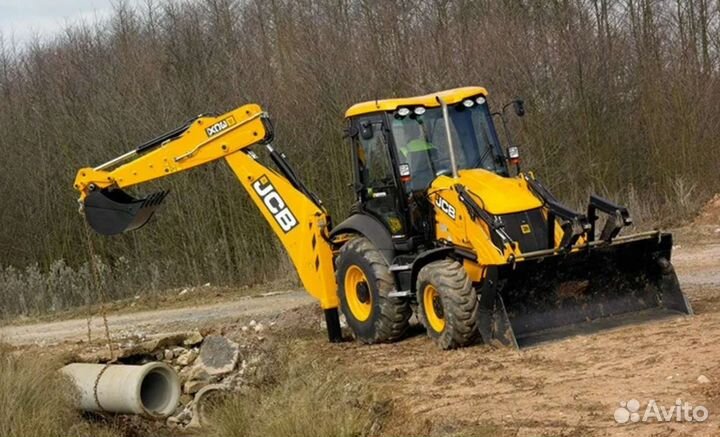Услуги экскаватор погрузчик,гидромолот jcb 3cx