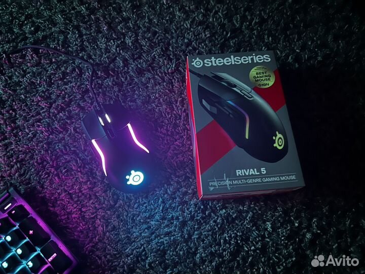 Игровая мышь steelseries rival 5