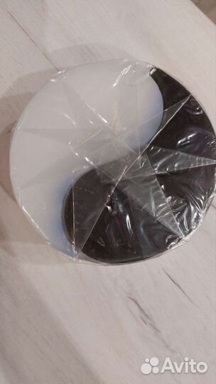 Свеча IKEA svalt, инь ян