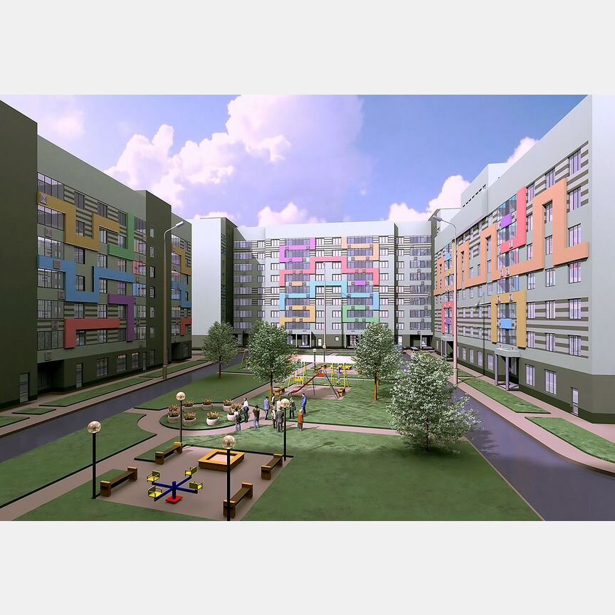 3-к. квартира, 80,1 м², 3/5 эт.