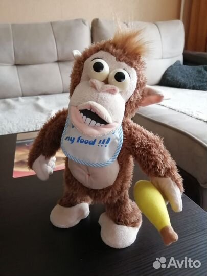 Игрушка музыкальная обезьяна