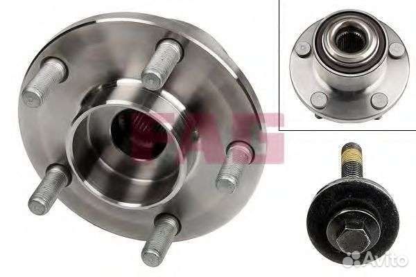 Форд Фокус 2 передняя ступица с подшипником