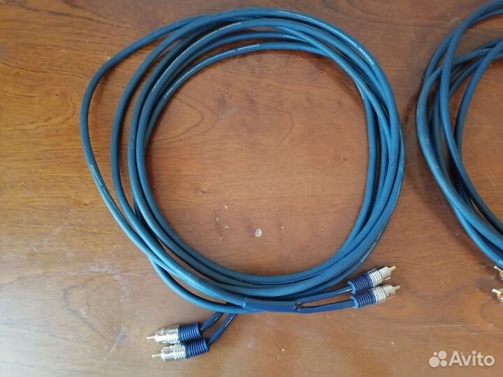Daxx R52-50 3 пары rca для усилителей